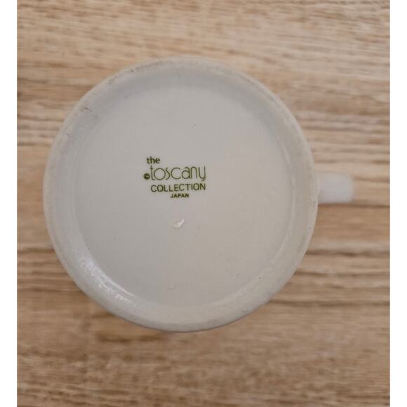 The Toscany Collection Flower Lidded Cup Botanical Floral Design Mug & L… - Picture 5 of 10